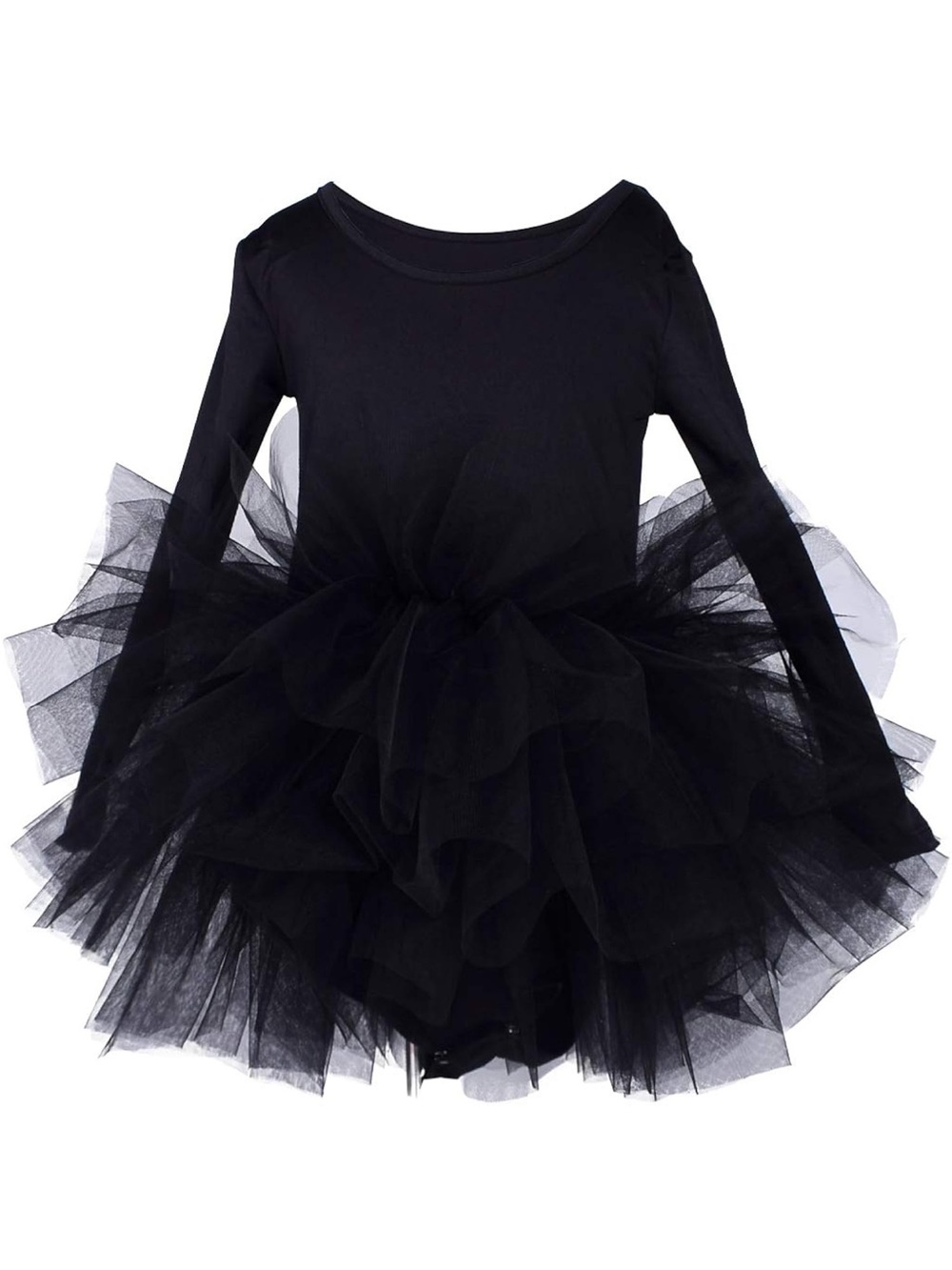 Black Tulle Ballet Tutu Dress - Kids Costume/Dance